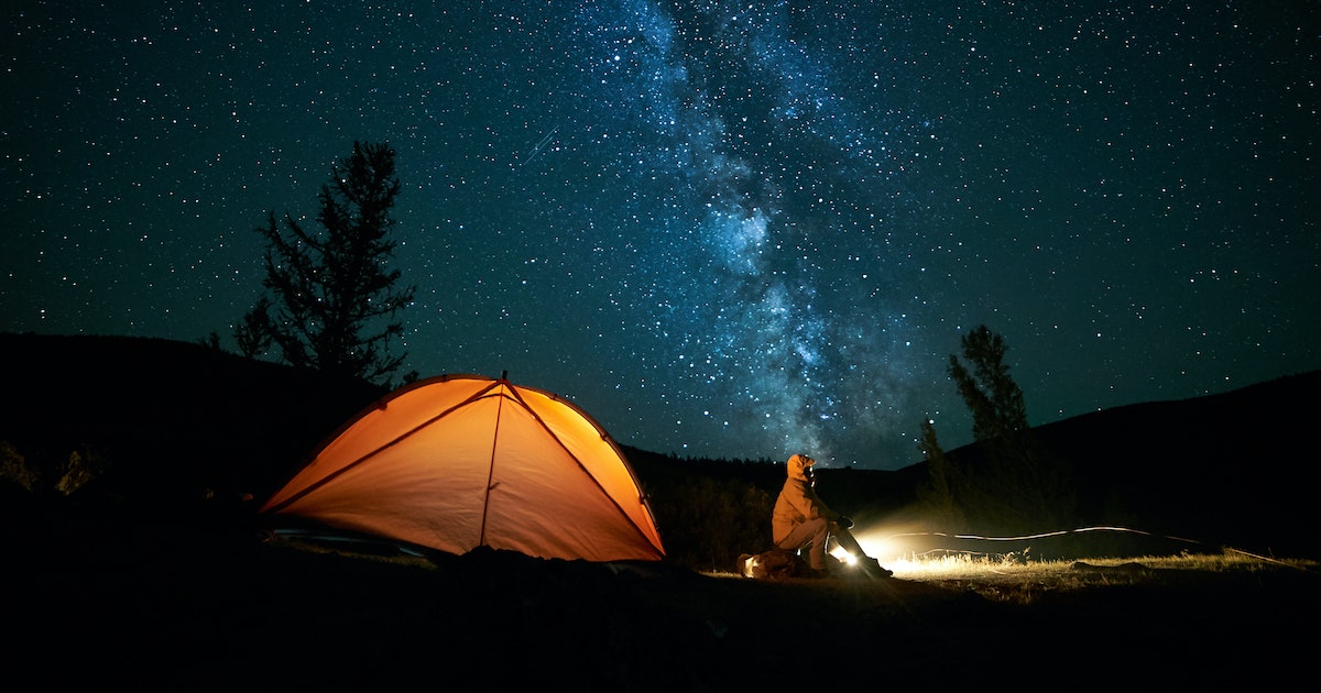 Sleeping under 1,000 stars