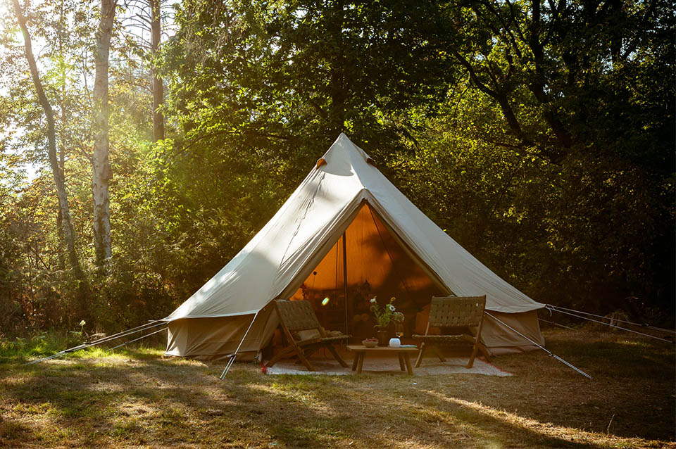 Glampingtent packrafttravel Luxembourg